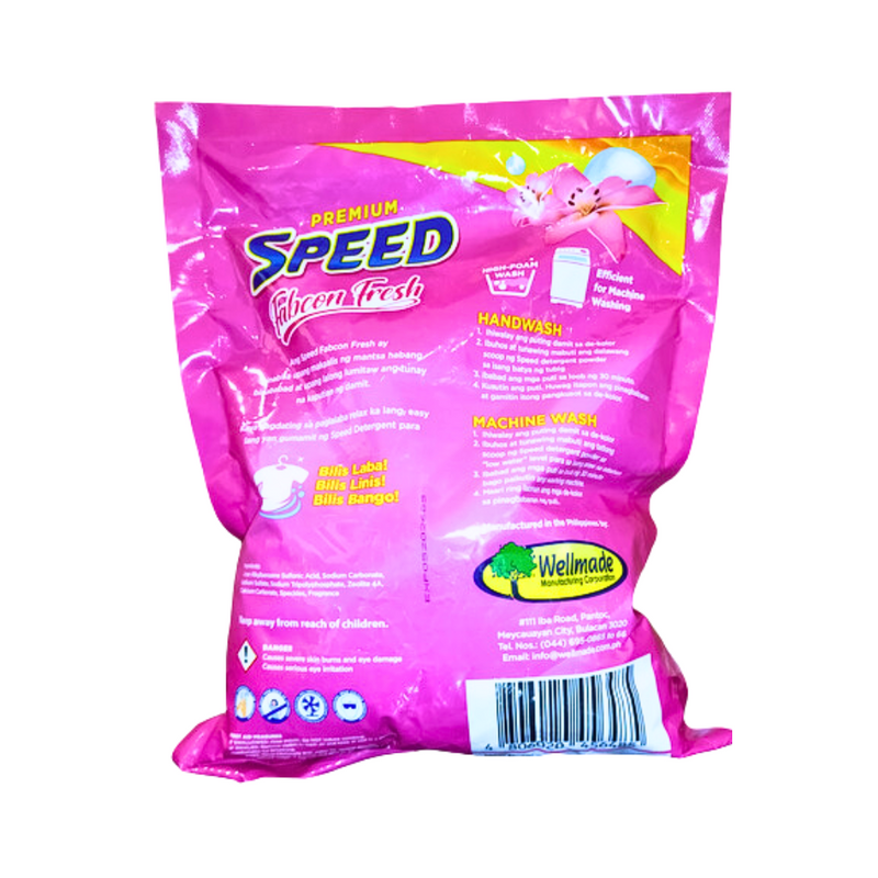 Speed Babad with Fabric Conditioner Fresh Roses 2kg