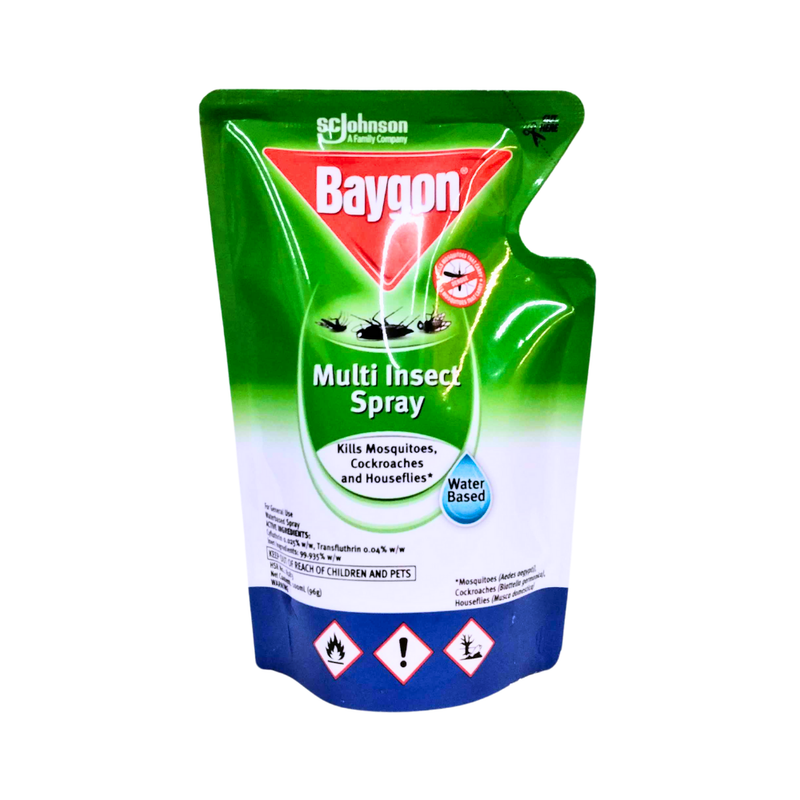 Baygon Multi Insect Killer Water Base Refill 100ml