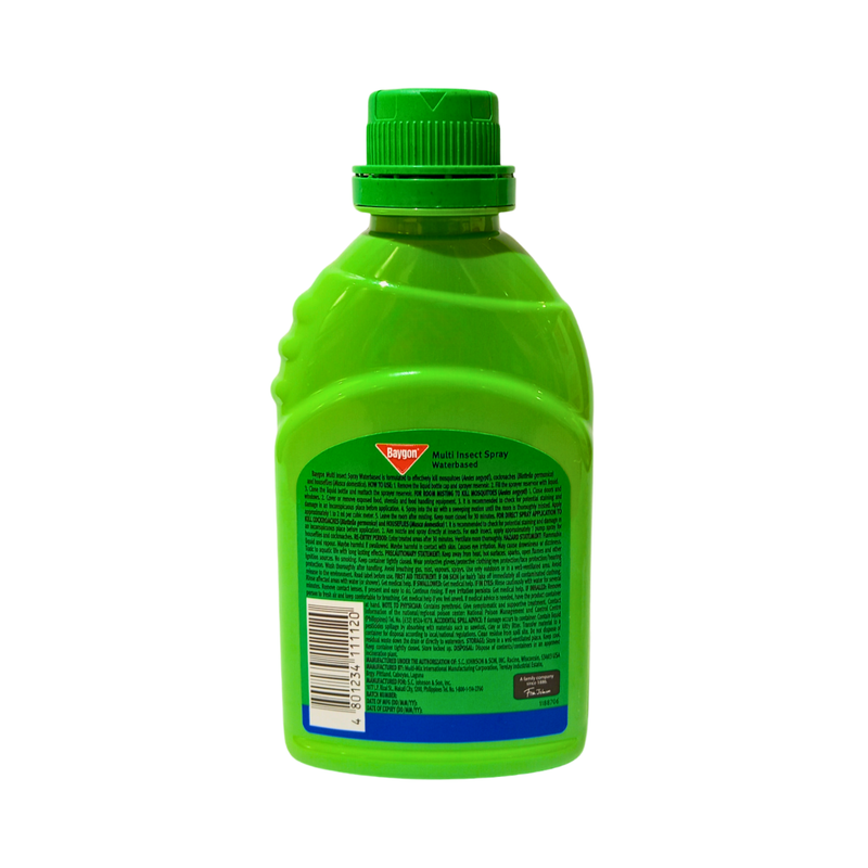 Baygon Multi Insect Spray Water Base 250ml