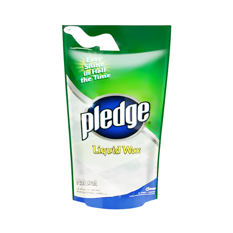 Pledge Liquid Wax Pouch Natural 250ml