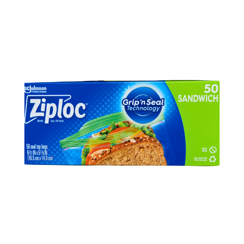 Ziploc Sandwich Bag 50's