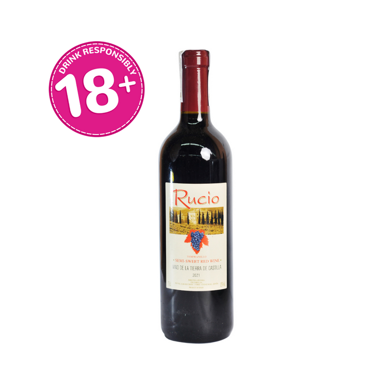 Rucio Semi Sweet Red Wine 750ml