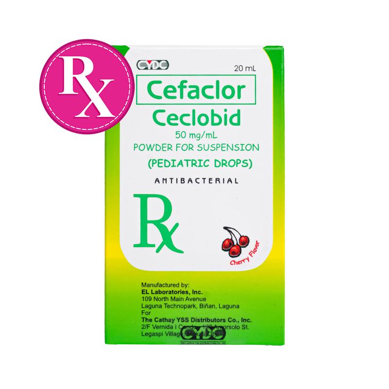 Ceclobid Cefaclor 50mg/ml Powder For Suspension 20ml