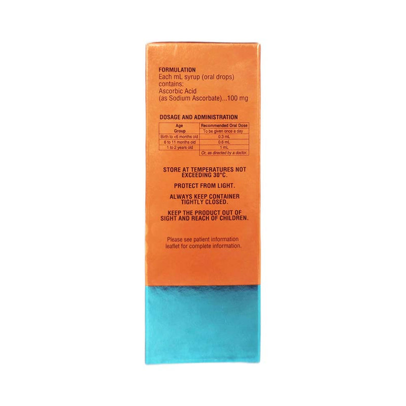 Ceelin Ascorbic Acid 100mg/ml Drops 30ml