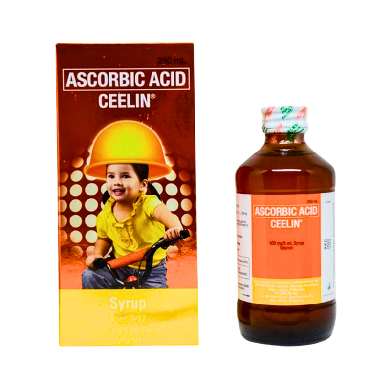 Ceelin Ascorbic Acid 100mg/5ml Syrup 250ml