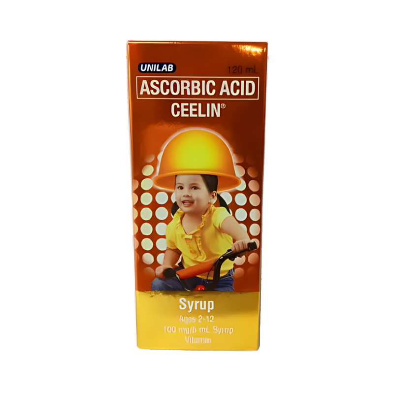 Ceelin Ascorbic Acid 100mg/5ml Syrup 120ml