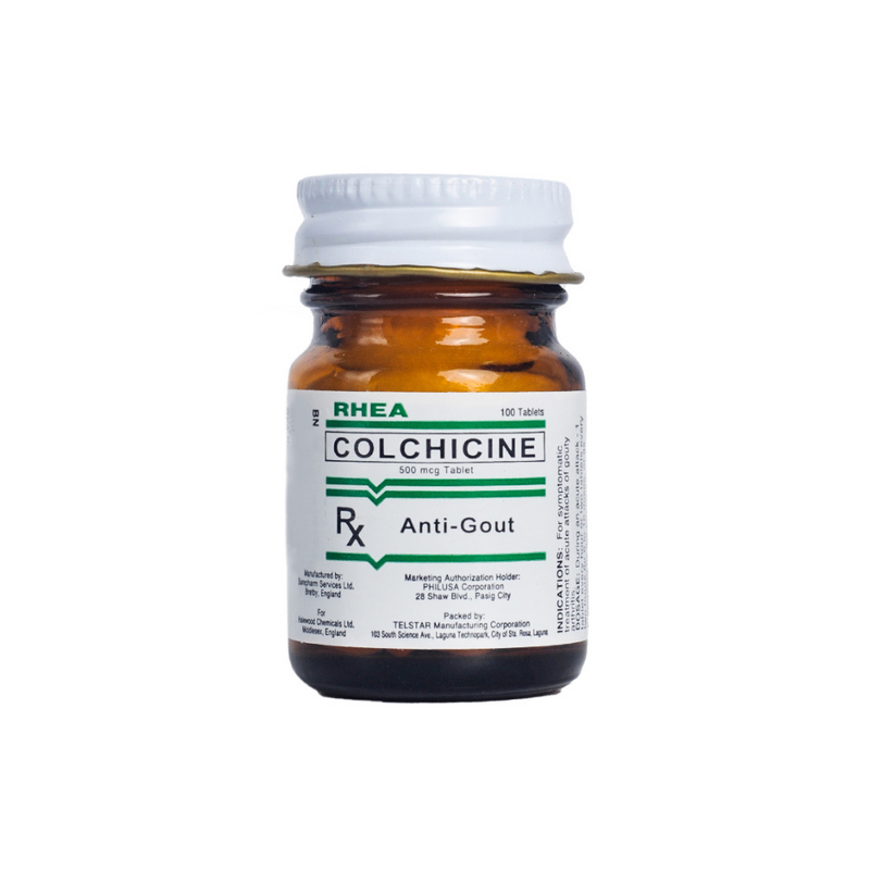 Rhea Colchicine Tablet 500mcg 1's