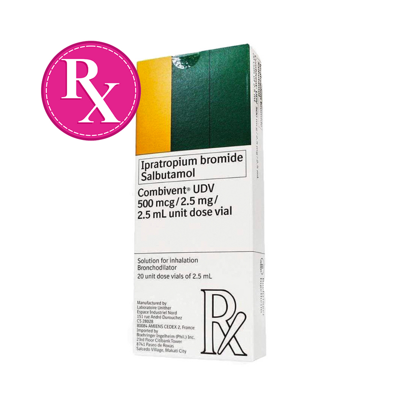 Combivent UDV 500mcg/2.5mg/2.5ml