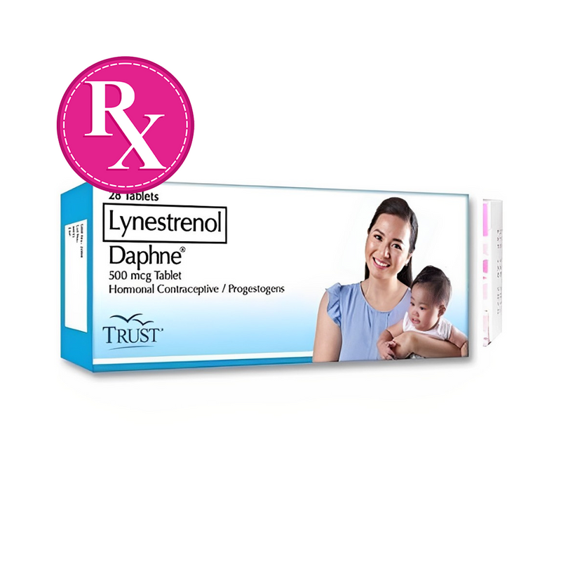 Daphne Lynestrenol 500mcg Pills Tablet 28's