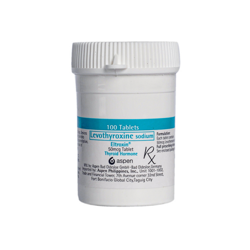 Eltroxin Levothyroxine Sodium 50mcg Tablet 1's