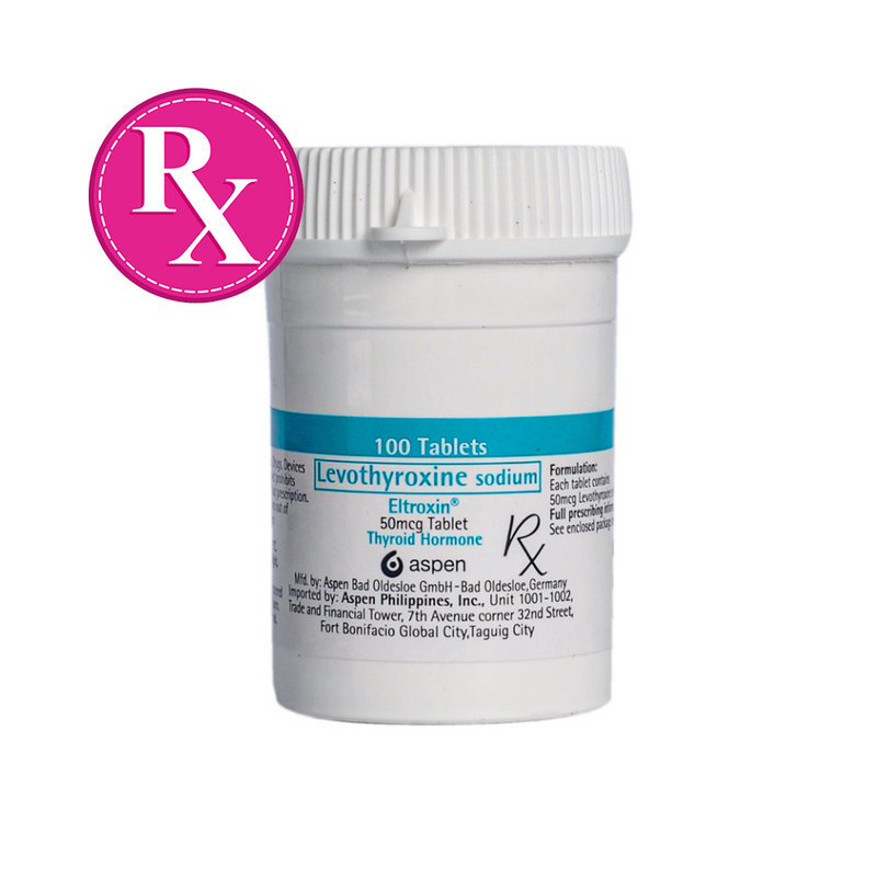 Eltroxin Levothyroxine Sodium 50mcg Tablet 1's