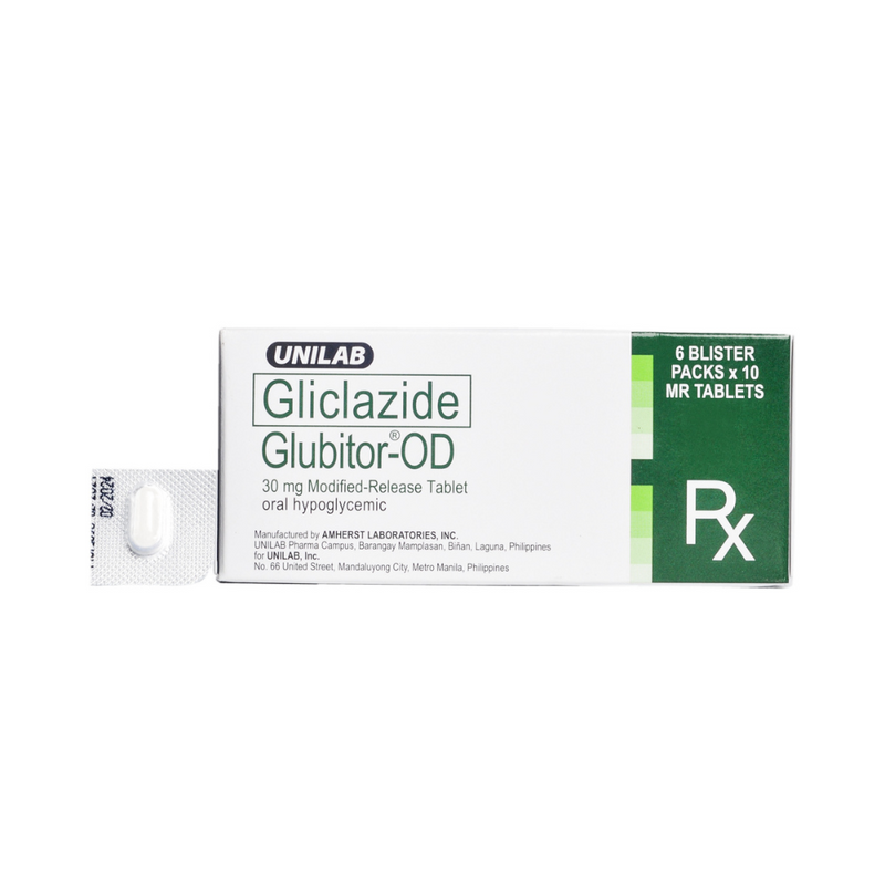 Glubitor Od Gliclazide 30mg Tablet By 1's