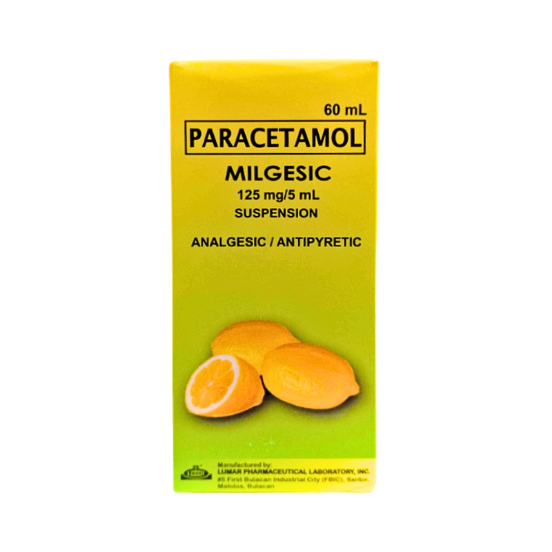 Paracetamol 125mg/5ml Syrup 60ml