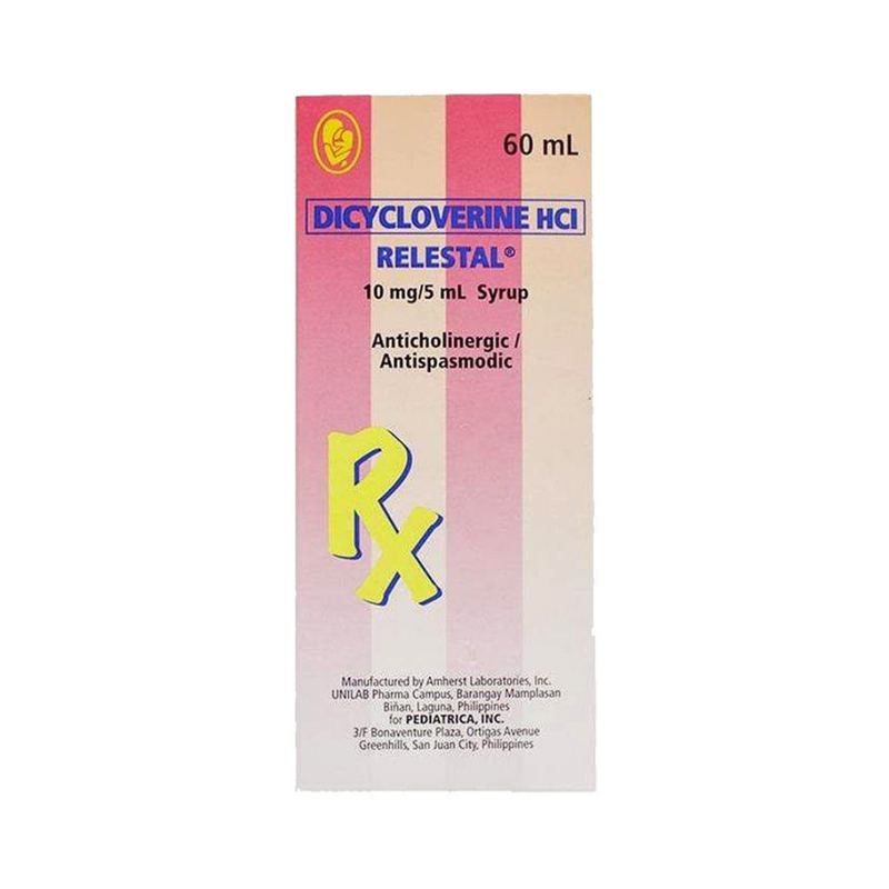 Relestal Dicycloverine 10mg/5ml Syrup 60ml