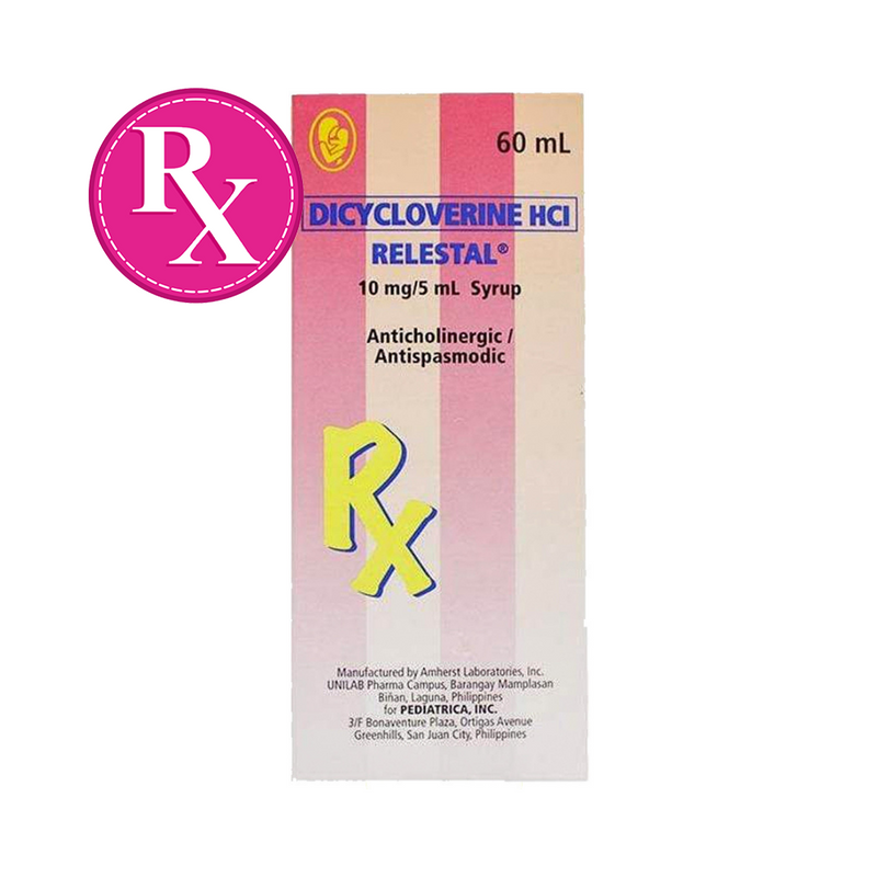Relestal Dicycloverine 10mg/5ml Syrup 60ml