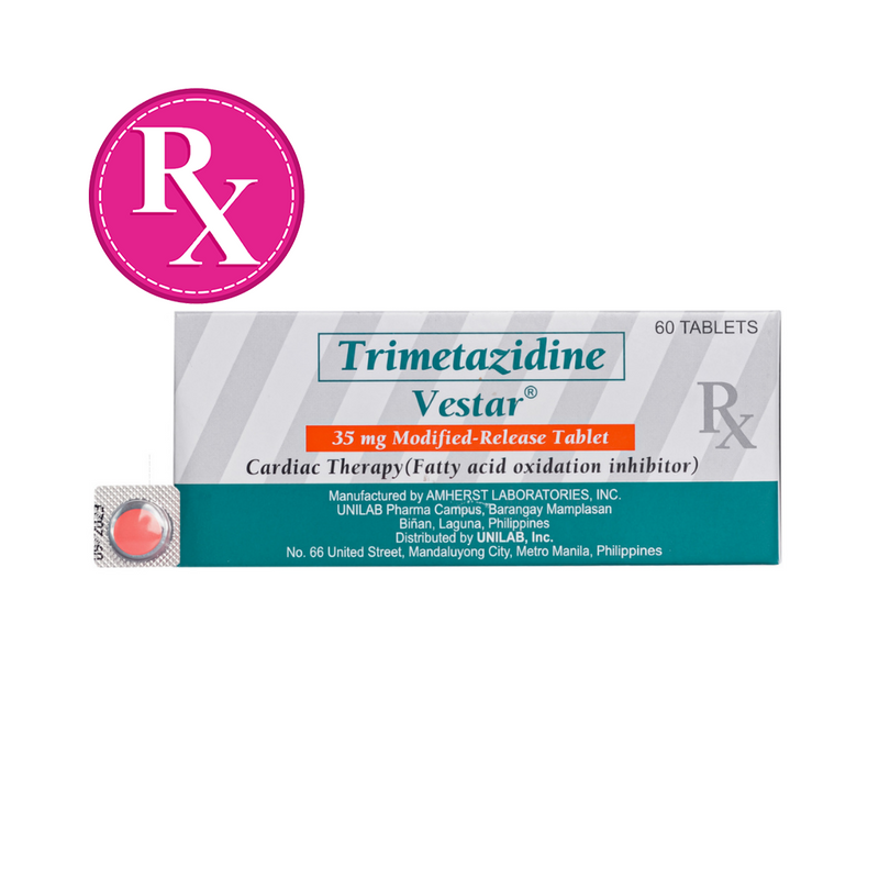 Vestar Trimetazidine 35mg Tablet By 1's