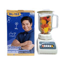 Astron BL-153 Blender with 1.5L Glass Jug White