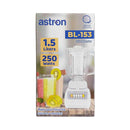 Astron BL-153 Blender with 1.5L Glass Jug White