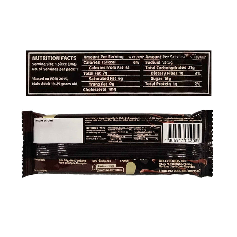 Goya Bar Dark Chocolate 30g