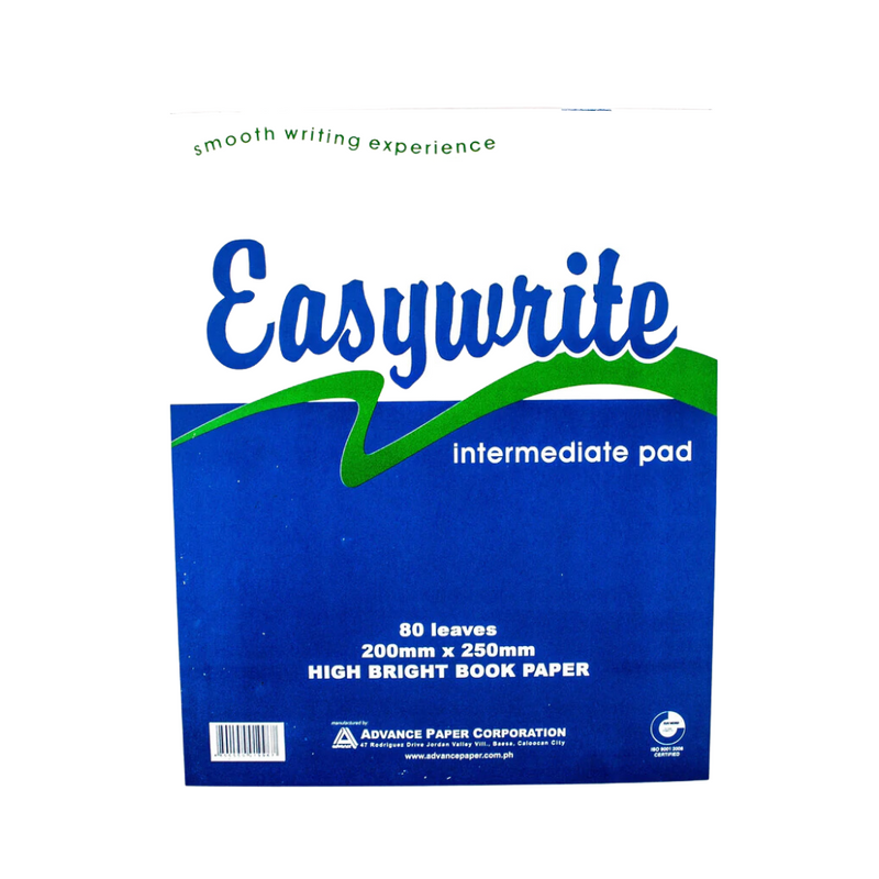 Easywrite Intermediate 80 Leaves