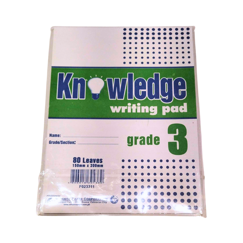 Knowledge Writing Pad 80 Leaves