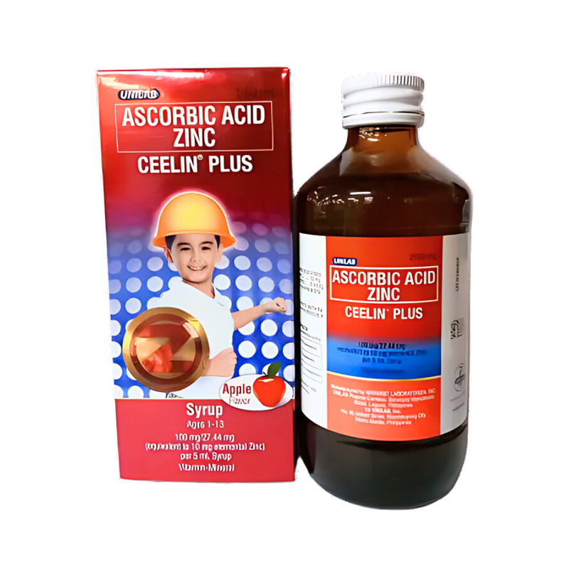 Ceelin Plus Ascorbic Acid With Zinc Syrup 250ml