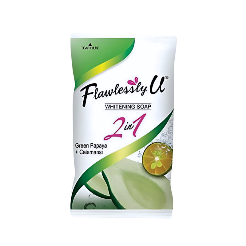 Flawlessly U Soap Green Papaya Calamansi 65g