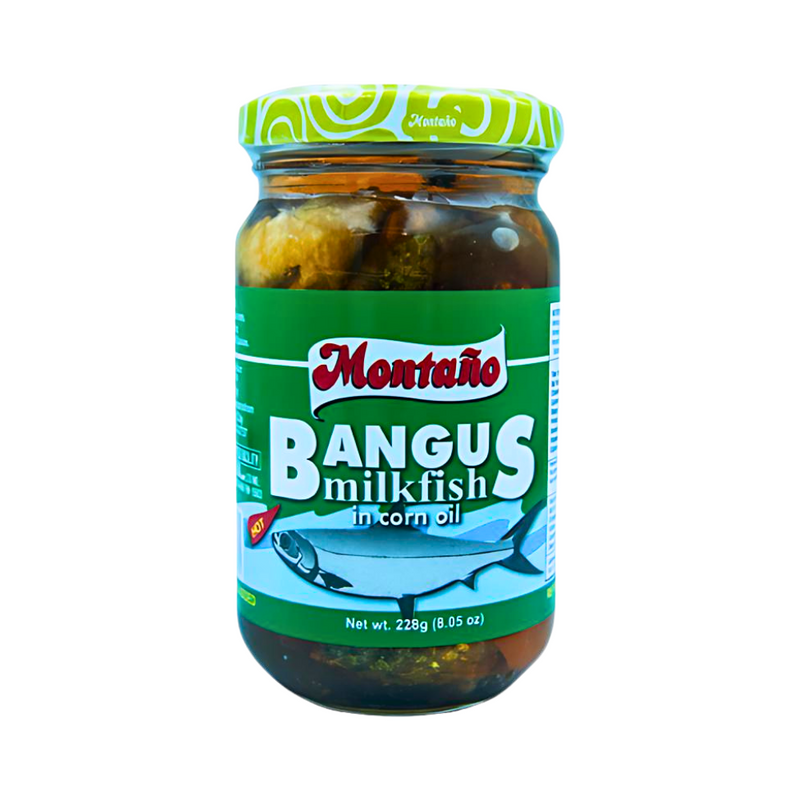 Montaño Bangus Milkfish In Corn Oil Hot 228g