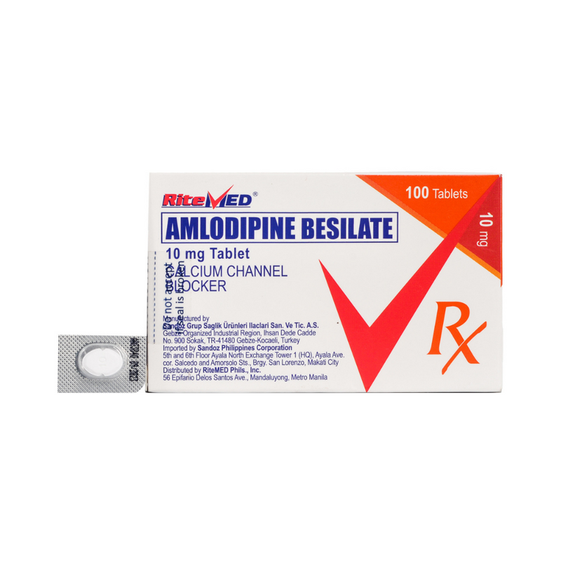 Ritemed Amlodipine 10mg Tablet 1's