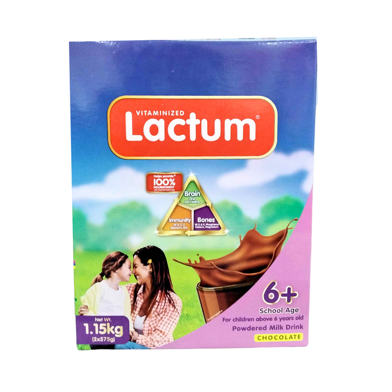 Lactum 6+ Powdered Chocolate Milk Drink 1.15kg