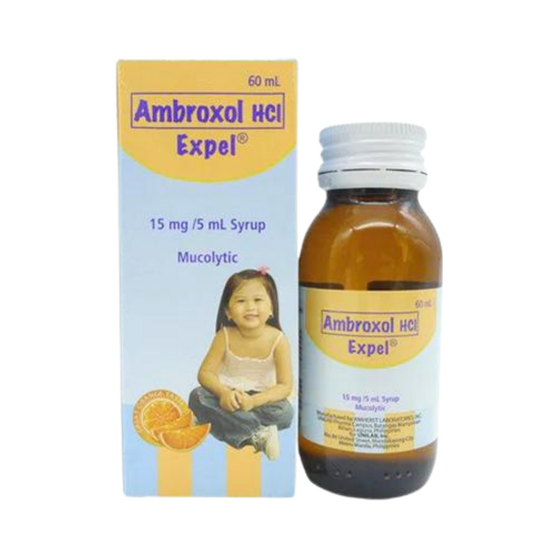 Expel Ambroxol HCI Pedia 15mg/5ml Syrup 60ml
