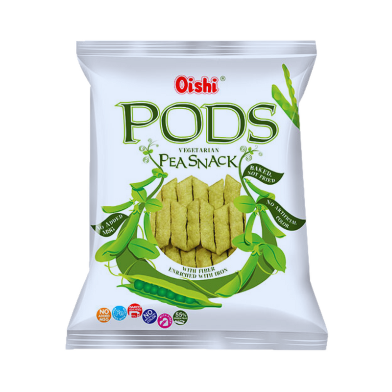 Oishi Pods Vegetarian Snacks 28g