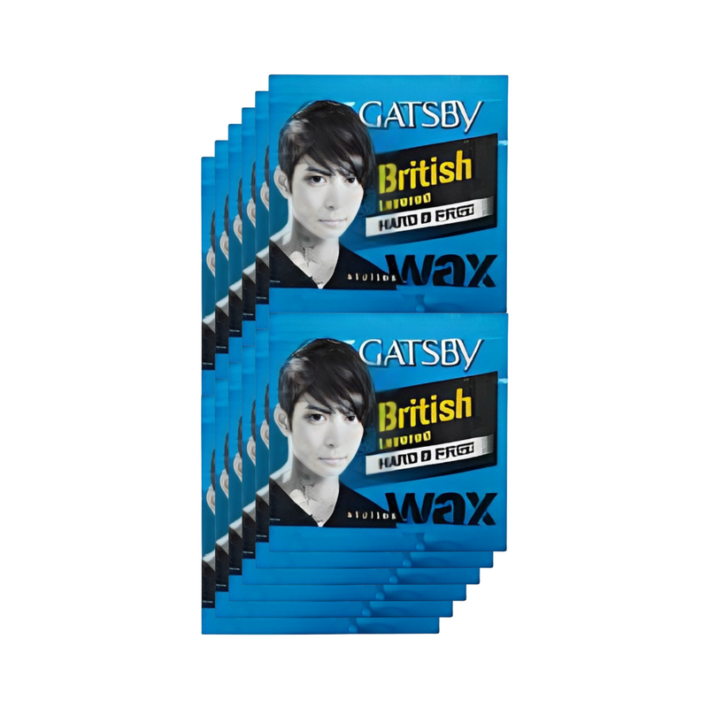 Gatsby Styling Wax Hard And Free 3g x 12's ( 1 Doz )