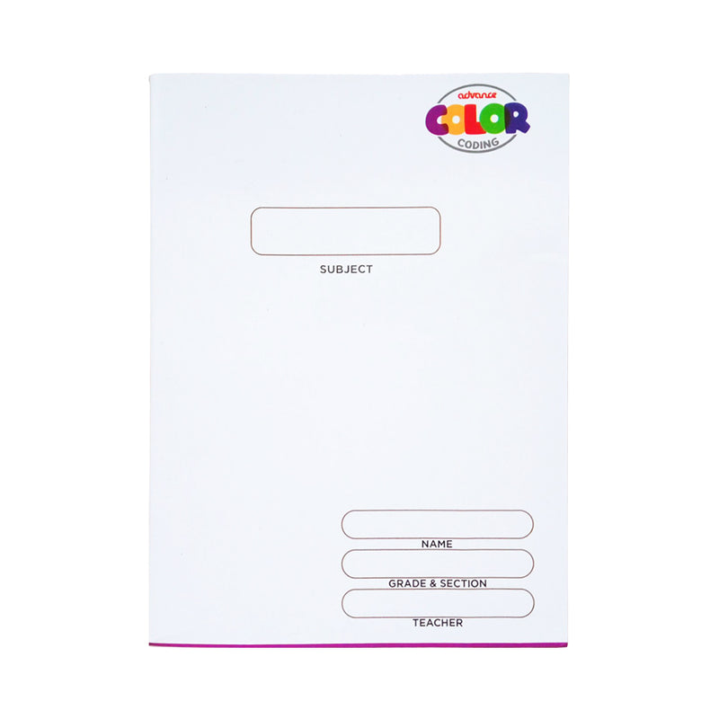 Advance Color Coding Notebook Writing 80lvs Standard