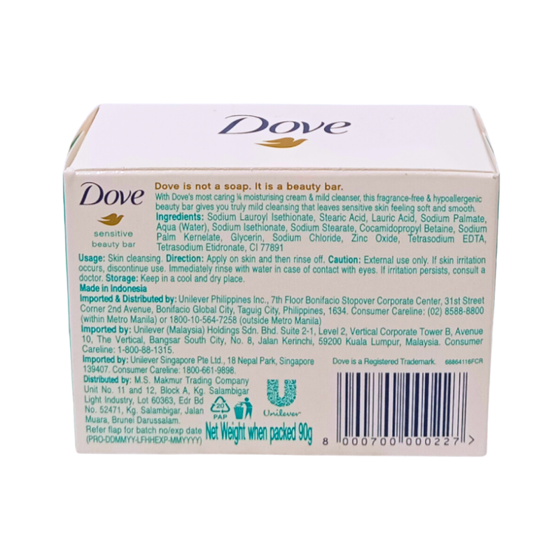 Dove Cream Bar Sensitive 90g