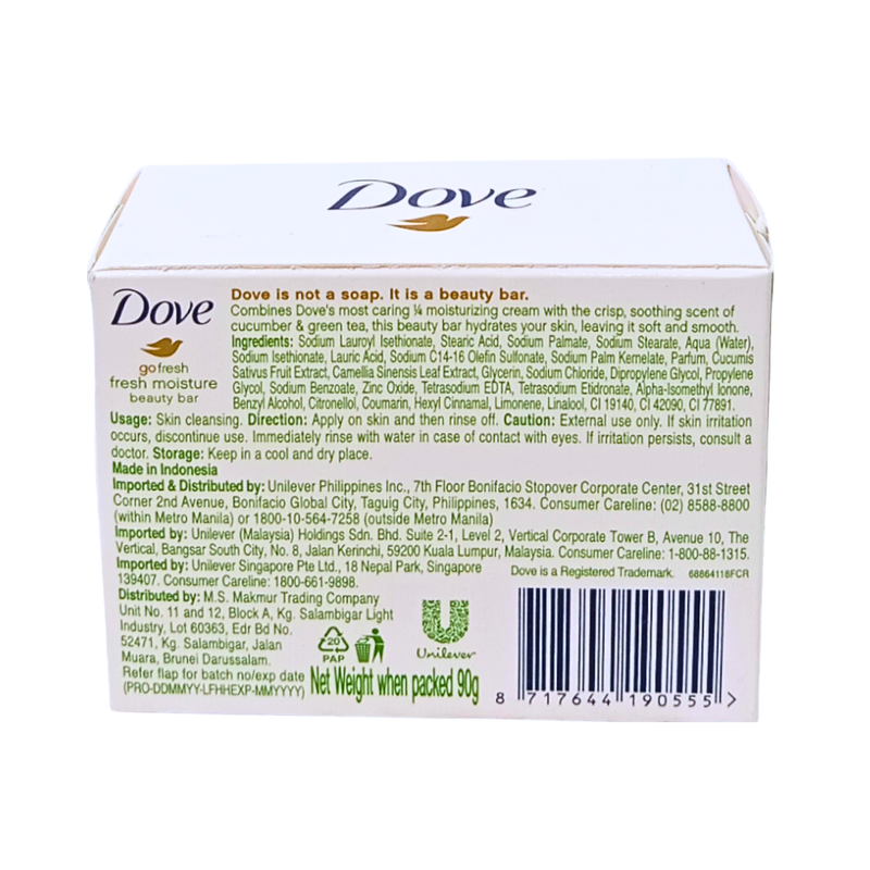 Dove Cream Bar Fresh Moisture 100g