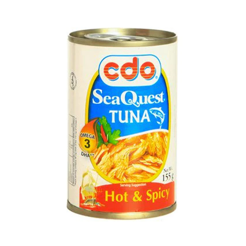 CDO Sea Quest Tuna Hot And Spicy 155g