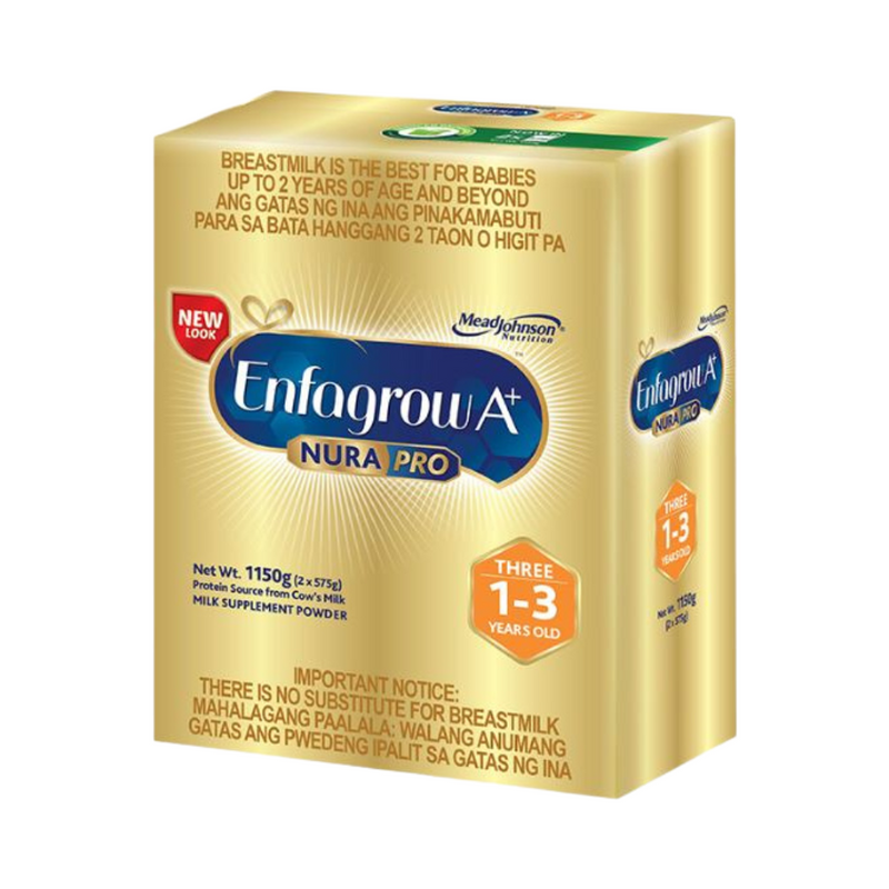 Enfagrow A+ Three Milk Supplement 1-3 Years Old Vanilla 1.15kg