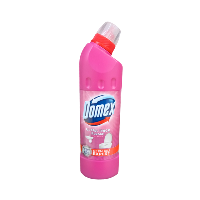 Domex Ultra Thick Bleach Toilet Cleaner Pink Power 500ml