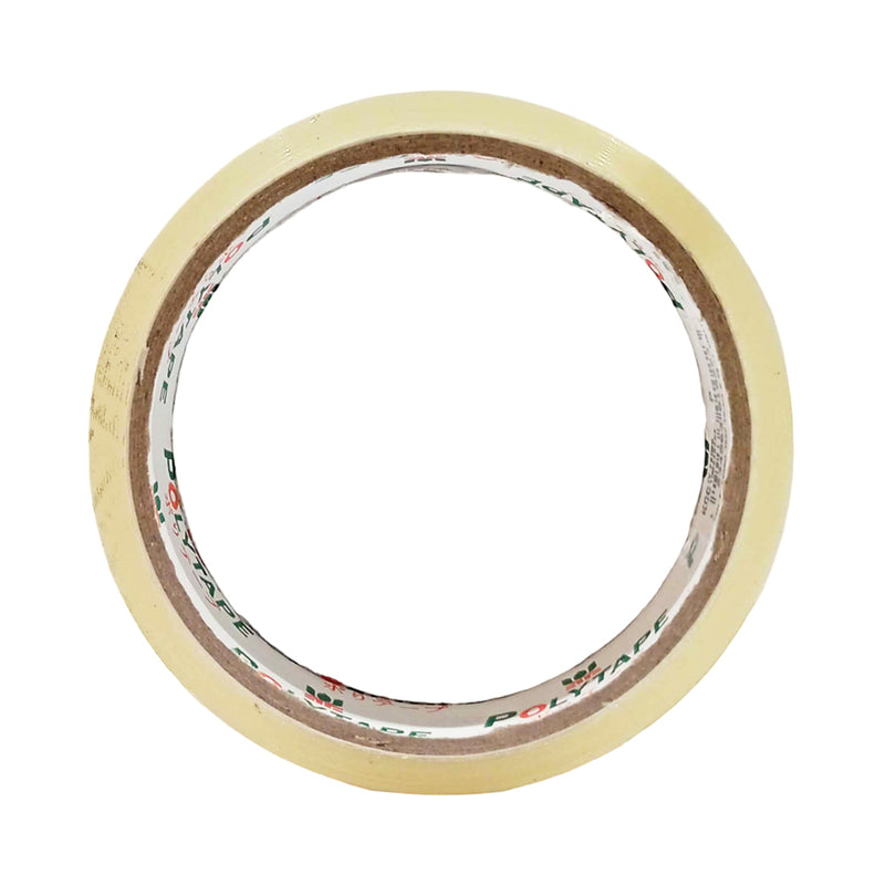 Poly Stationery Tape Transparent 3/4in x 30m