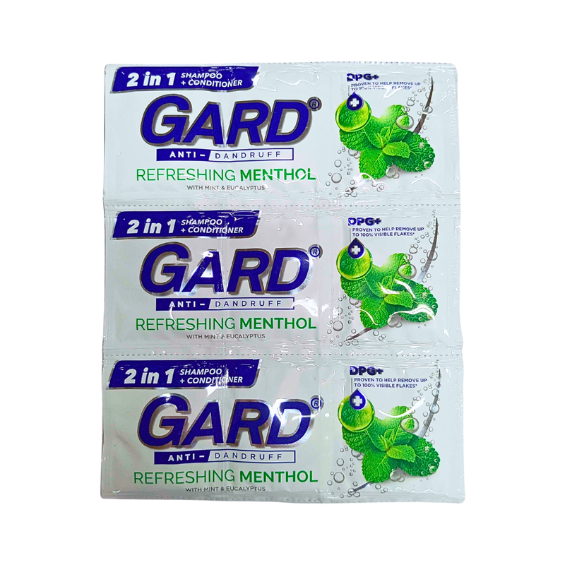 Gard Shampoo Refreshing Menthol 14ml x 12's ( 1 Doz )