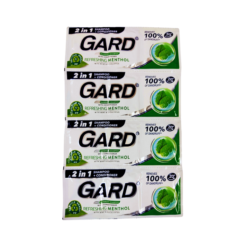 Gard Shampoo Refreshing Menthol 14ml x 12's ( 1 Doz )