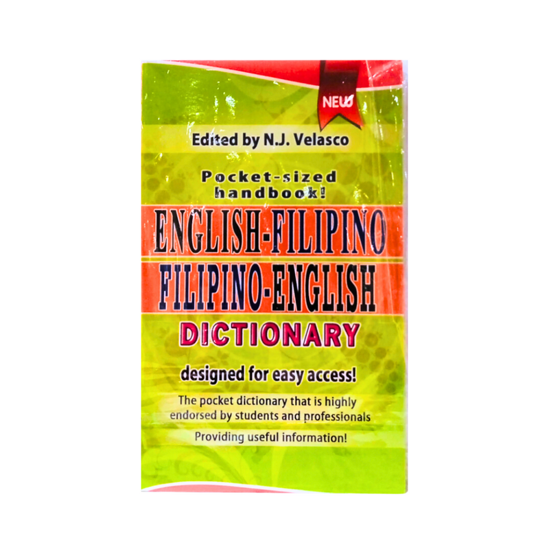 English - Filipino And Filipino - English Dictionary