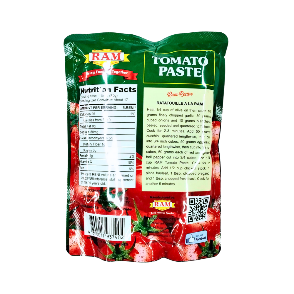 Ram Tomato Paste SUP 500g