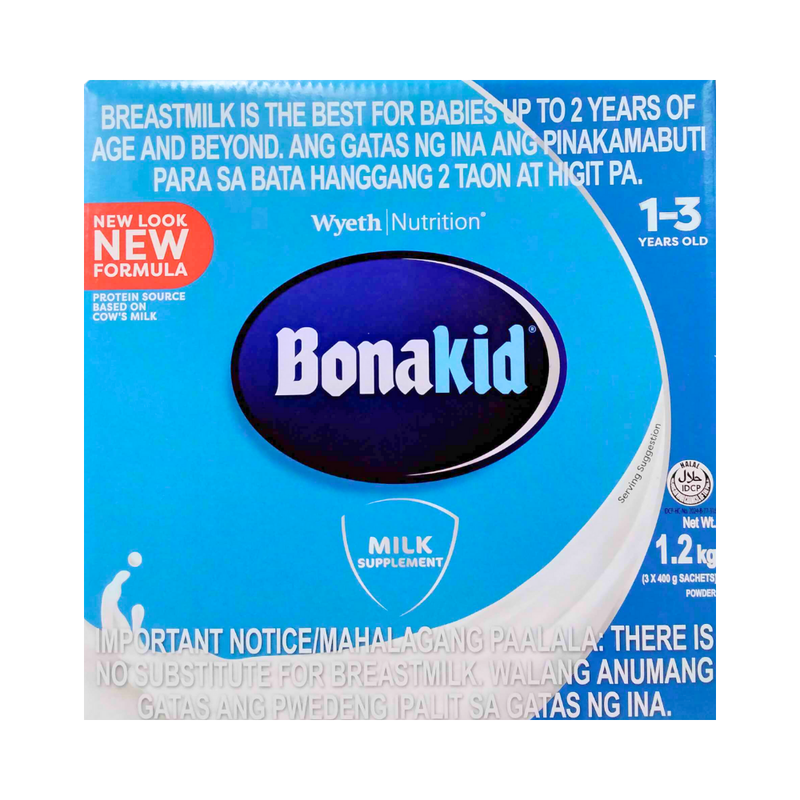 Bonakid Milk Supplement 1-3yrs Old 1.2kg