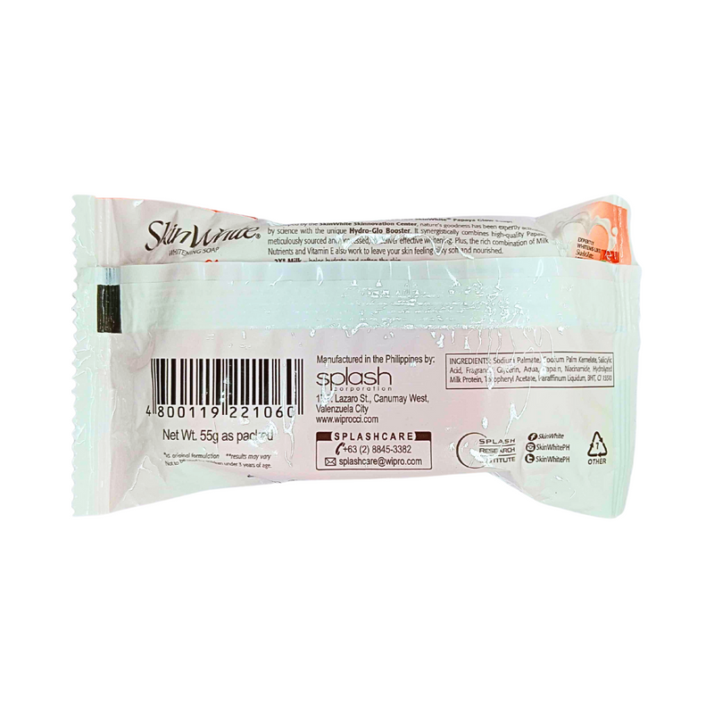 Skin White Whitening Soap Papaya Milk 55g