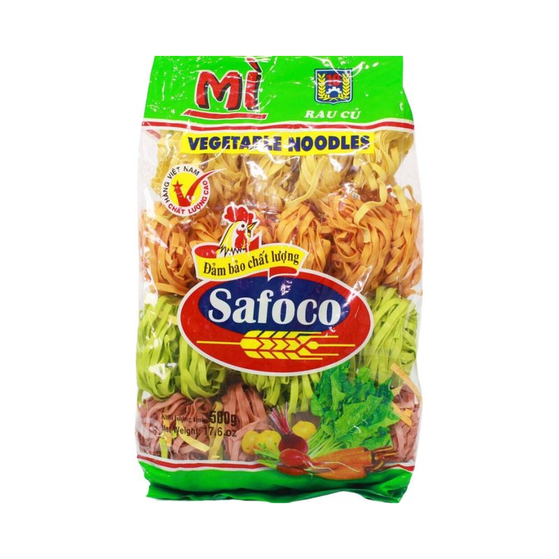 Safoco Vegetable Nut Noodles Thick String 500g