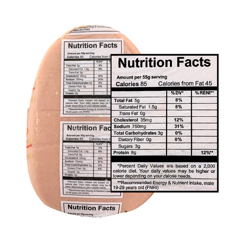 Virginia Chicken Pear Shaped Ham 800g