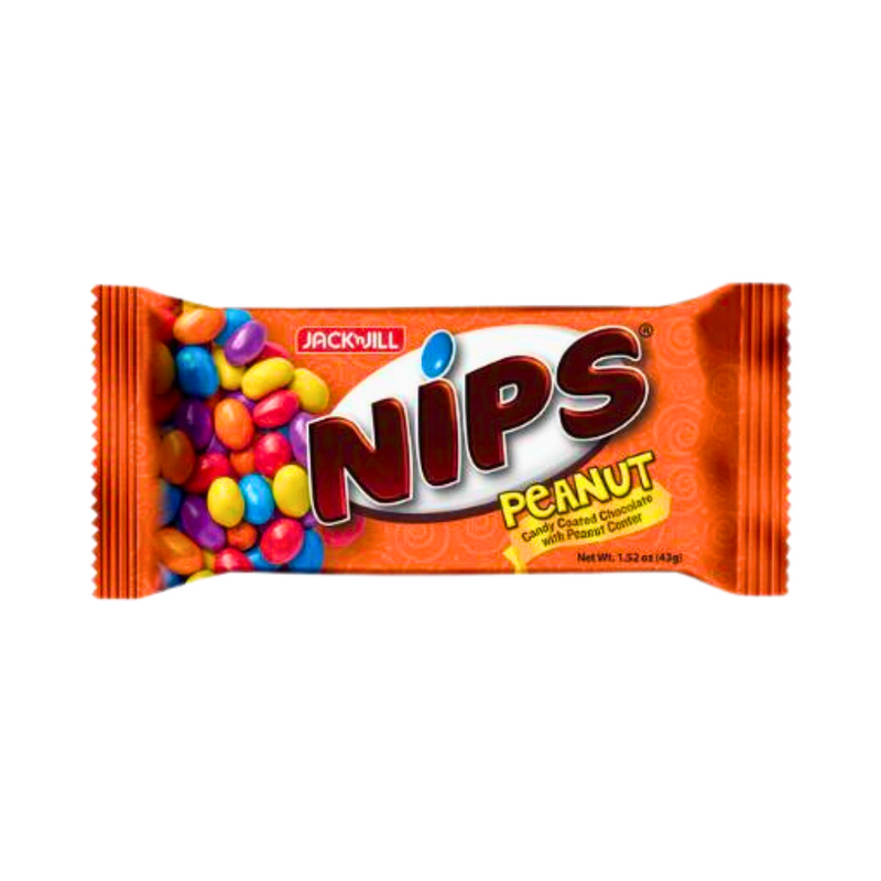 Jack 'n Jill Nips Peanut Snackbag 43g