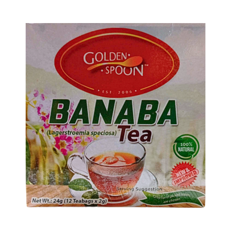 Golden Spoon Herbal Tea Drink Banaba 2g x 12 Tea Bags